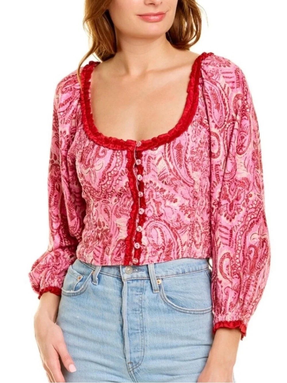 Free People pink festival new